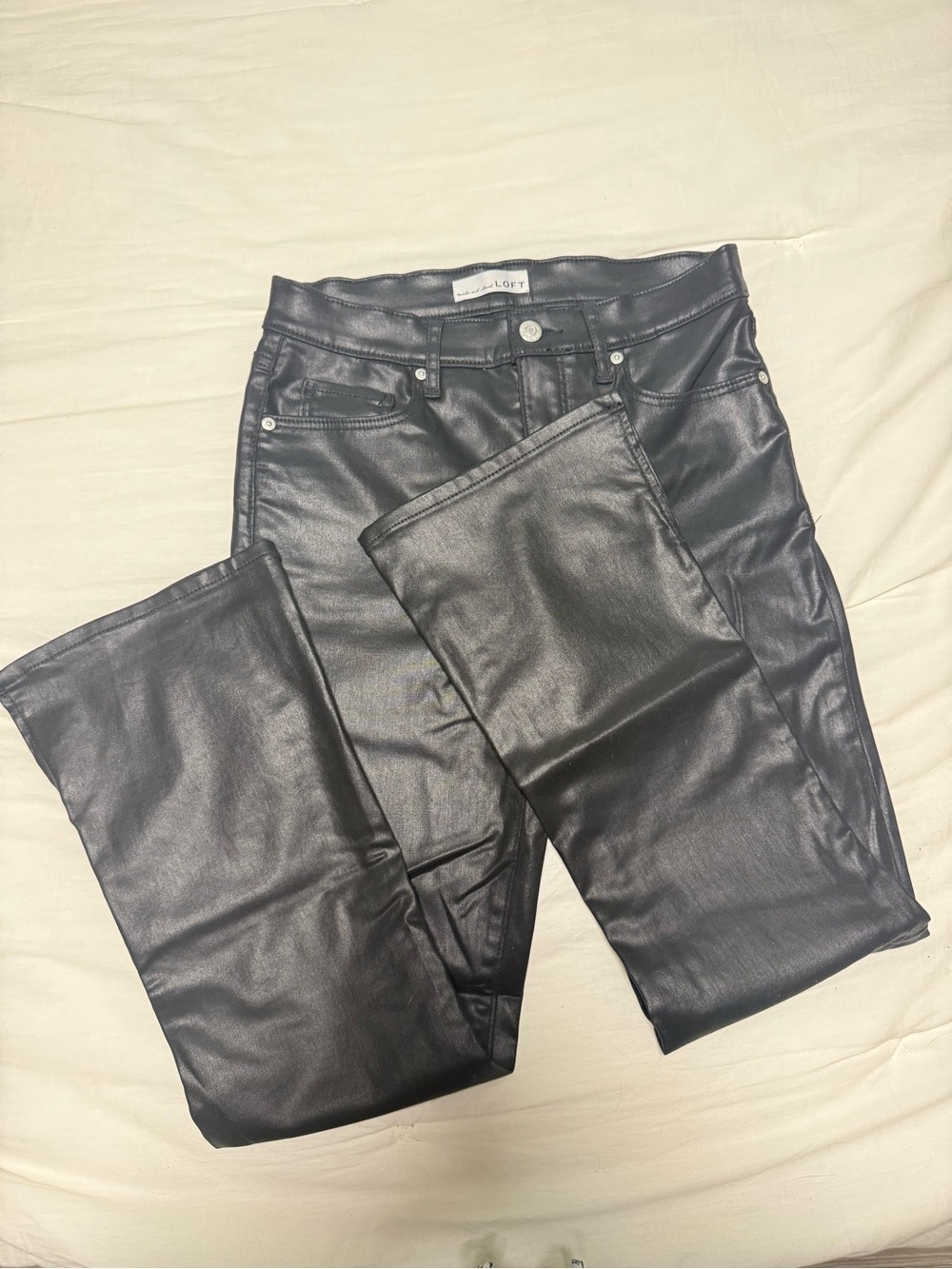 LOFT Faux Leather Pants